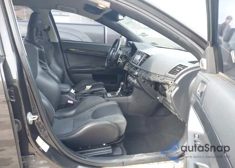 2014 Mitsubishi Lancer Evolution Mr from USA, damaged, VIN JA32W5FV6EU006584